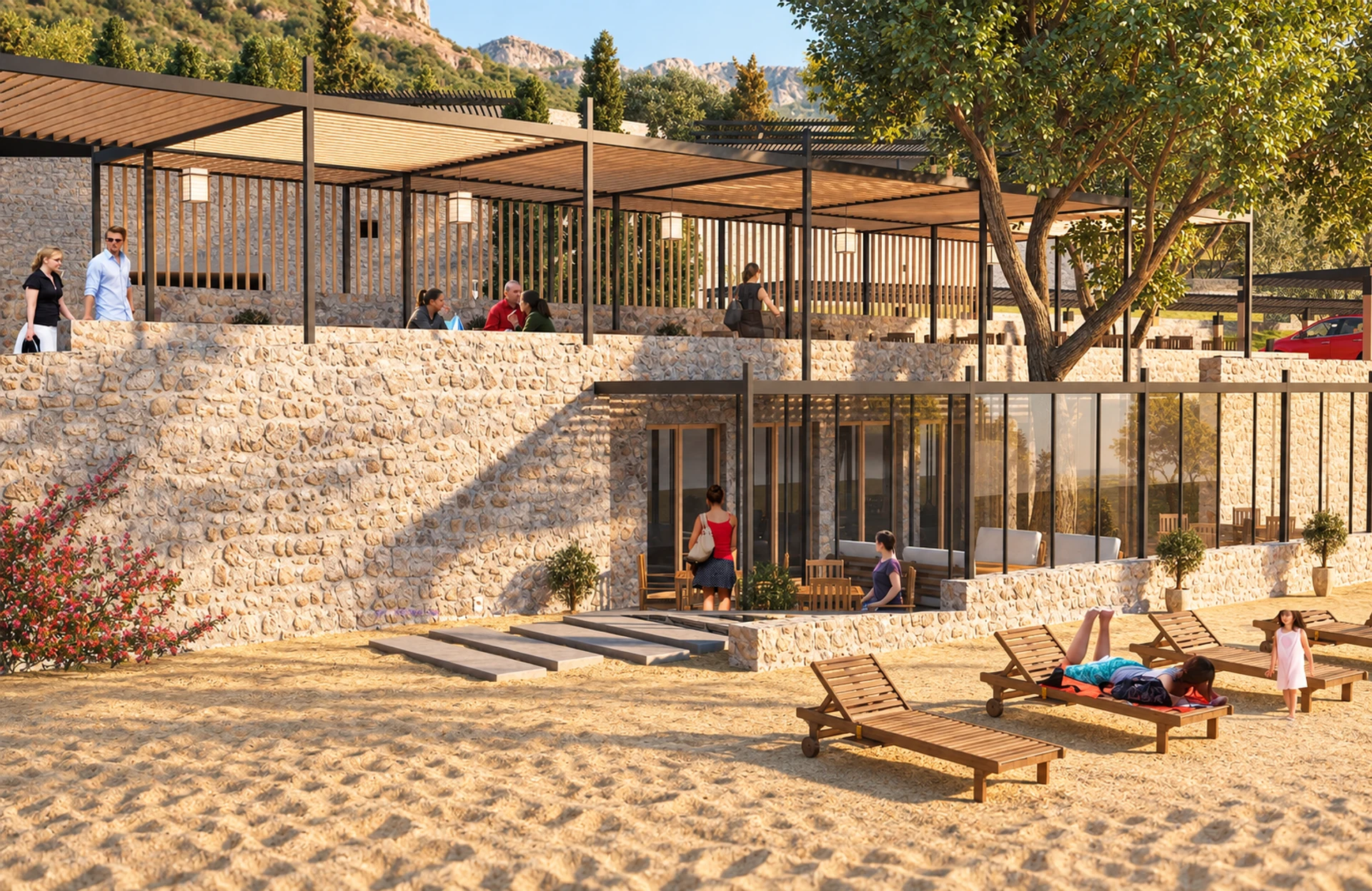 Aman Hotel Resort — design visualisation 19