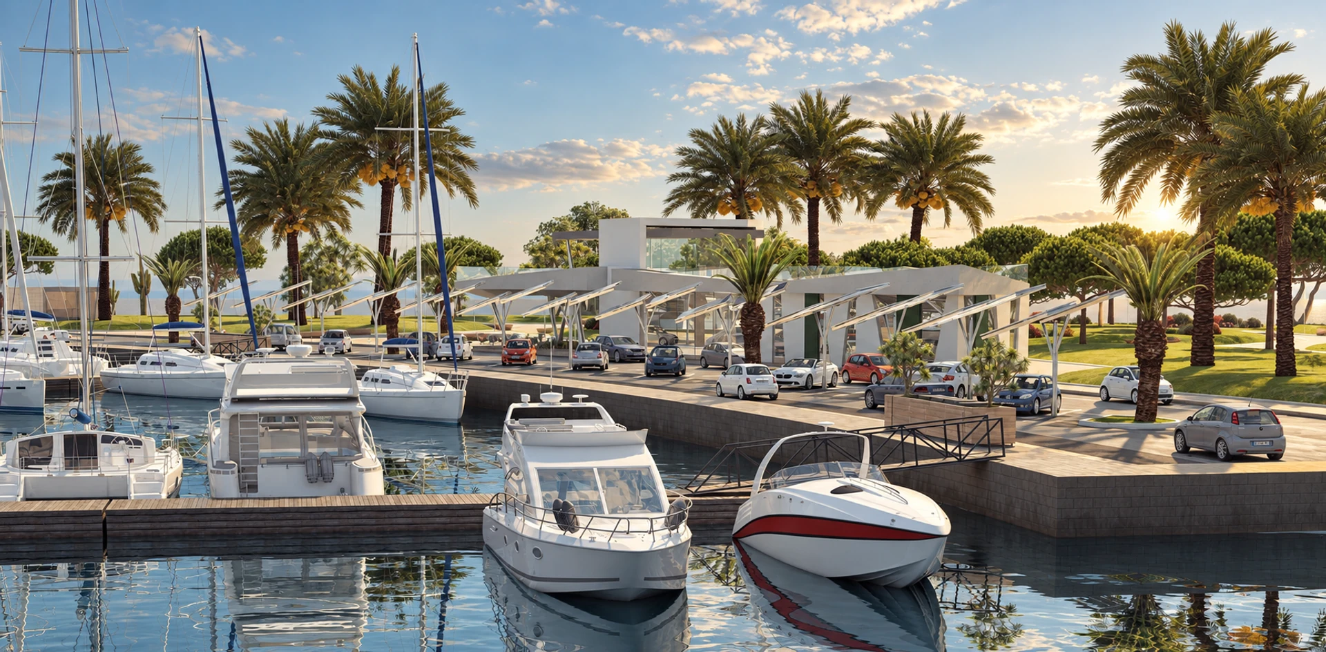 Gzira Gardens Marina — design visualisation 05