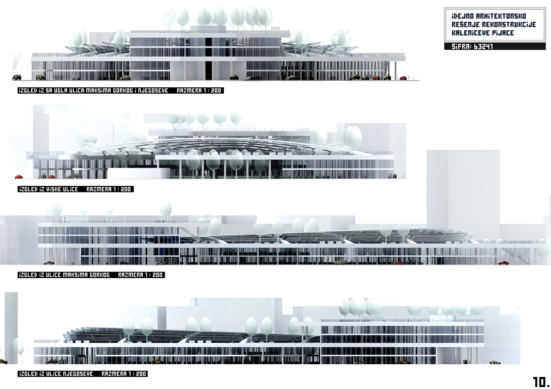 Kalenic Green Market — building elevations