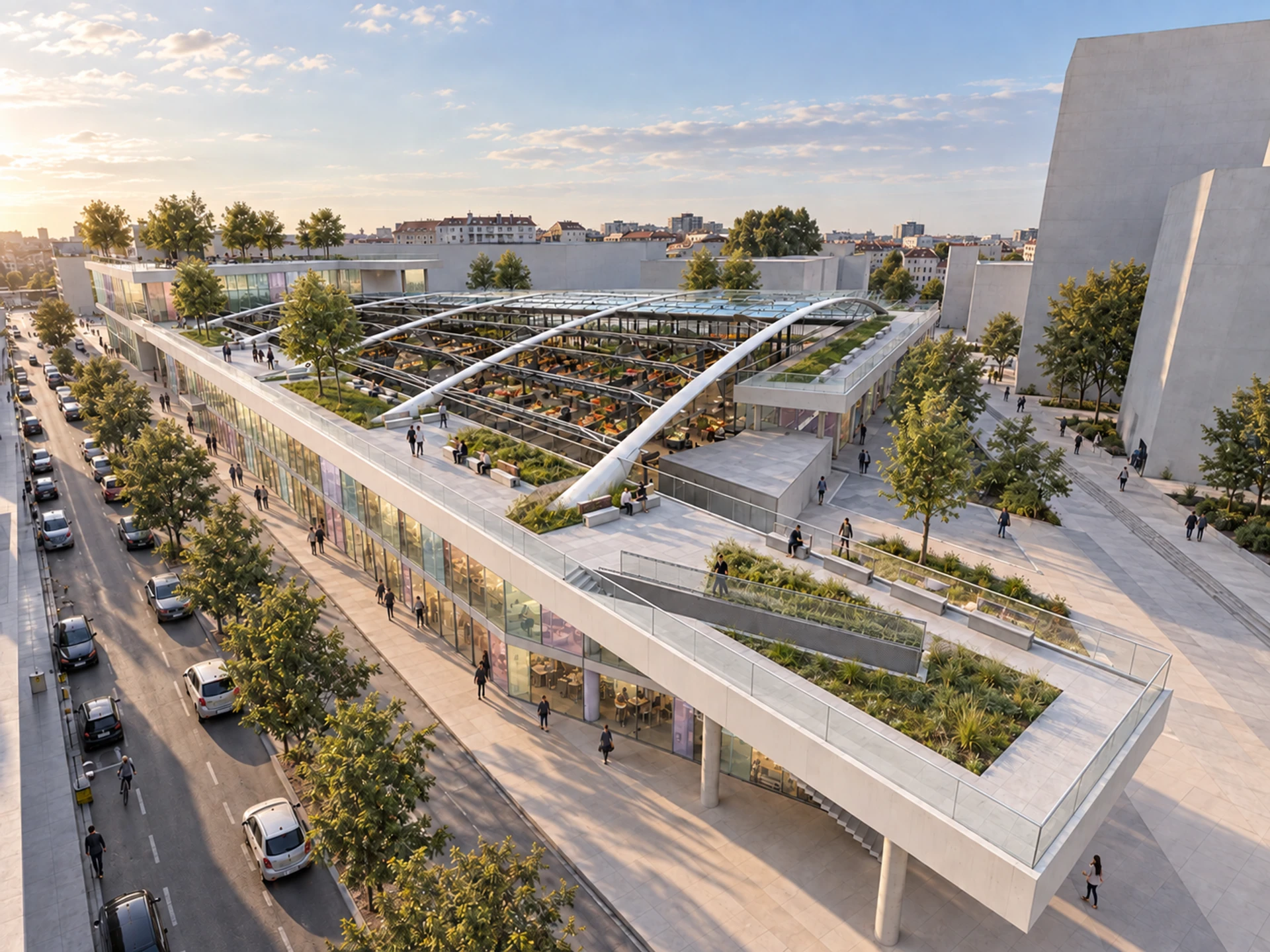 Kalenic Green Market — market overview and surrounding urban blocks