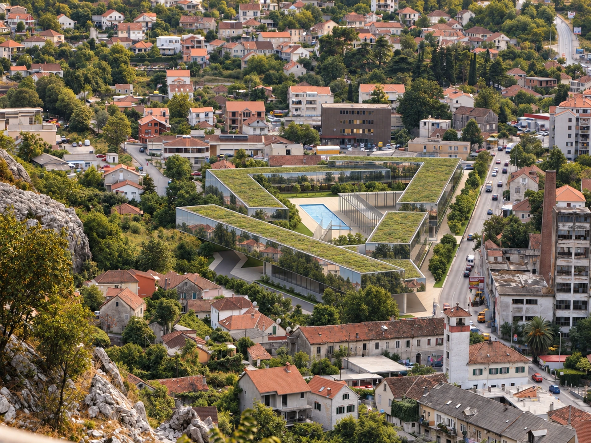 Kotor City Hall — design visualisation 02
