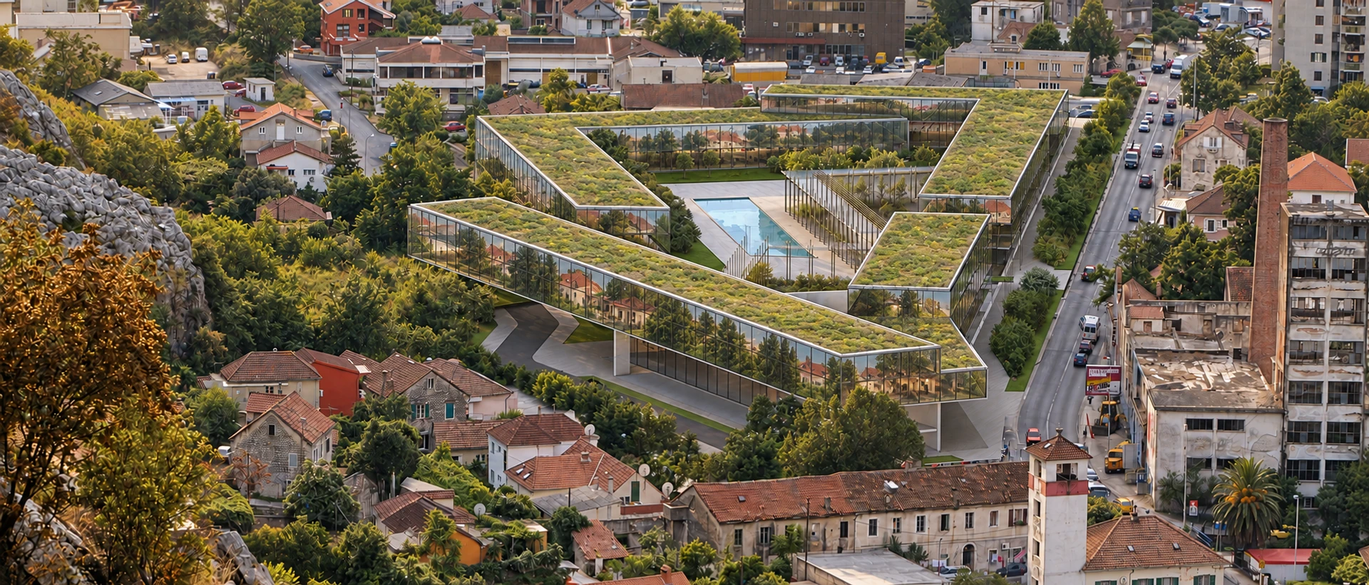 Kotor City Hall — design visualisation 04