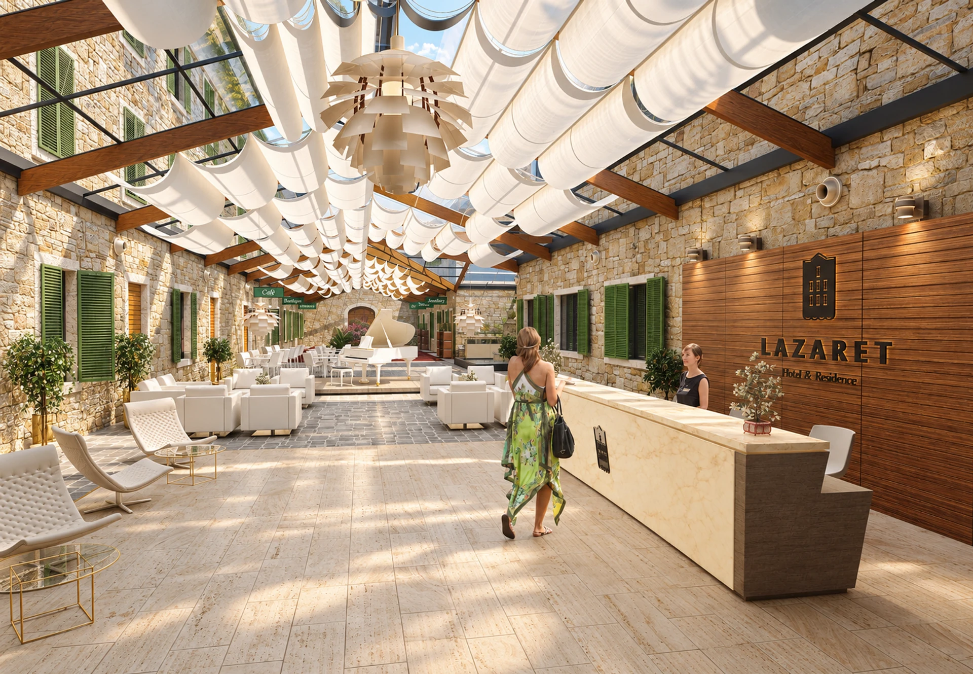 Lazaret Hotel & Residence — design visualisation 10