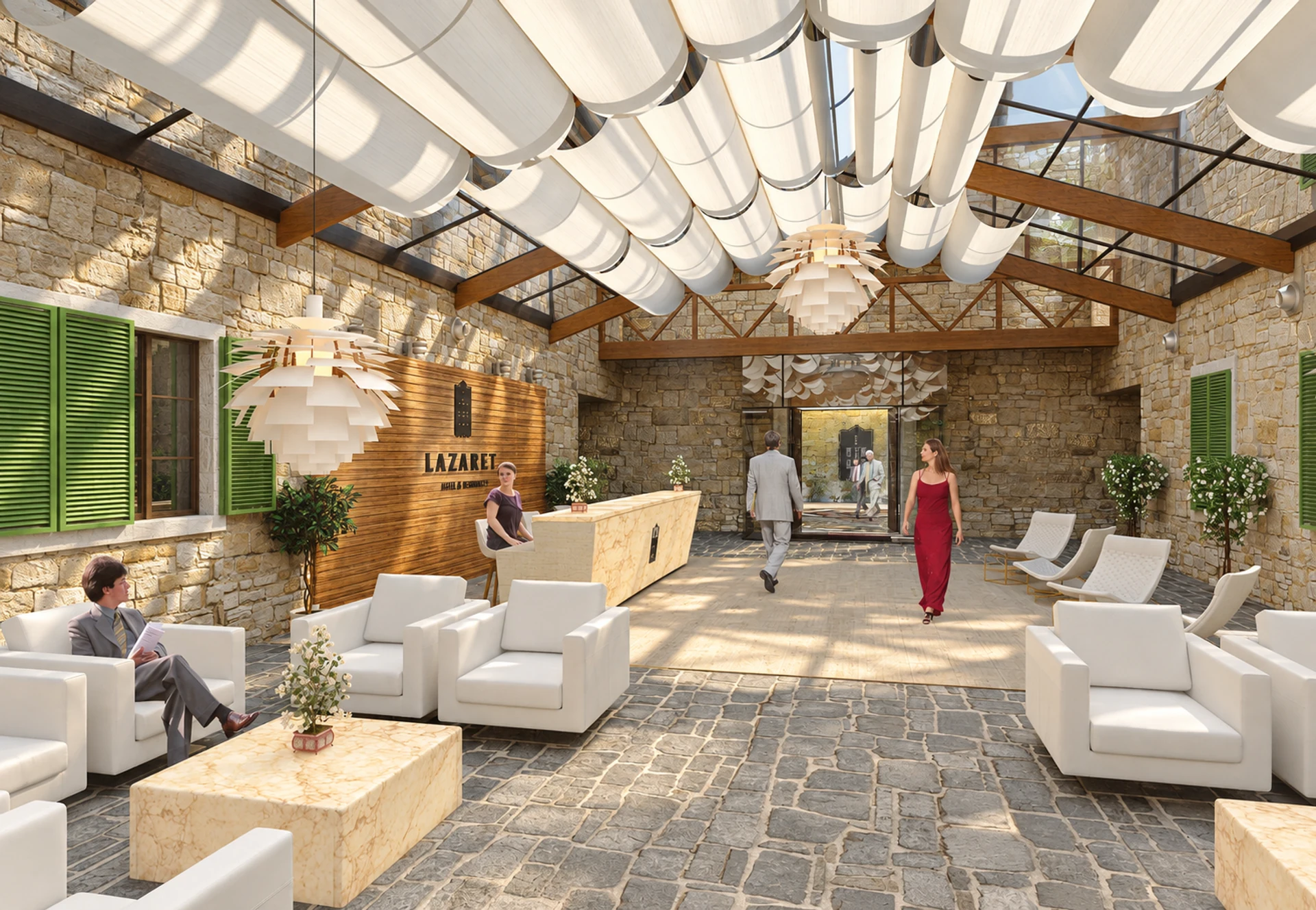 Lazaret Hotel & Residence — design visualisation 11