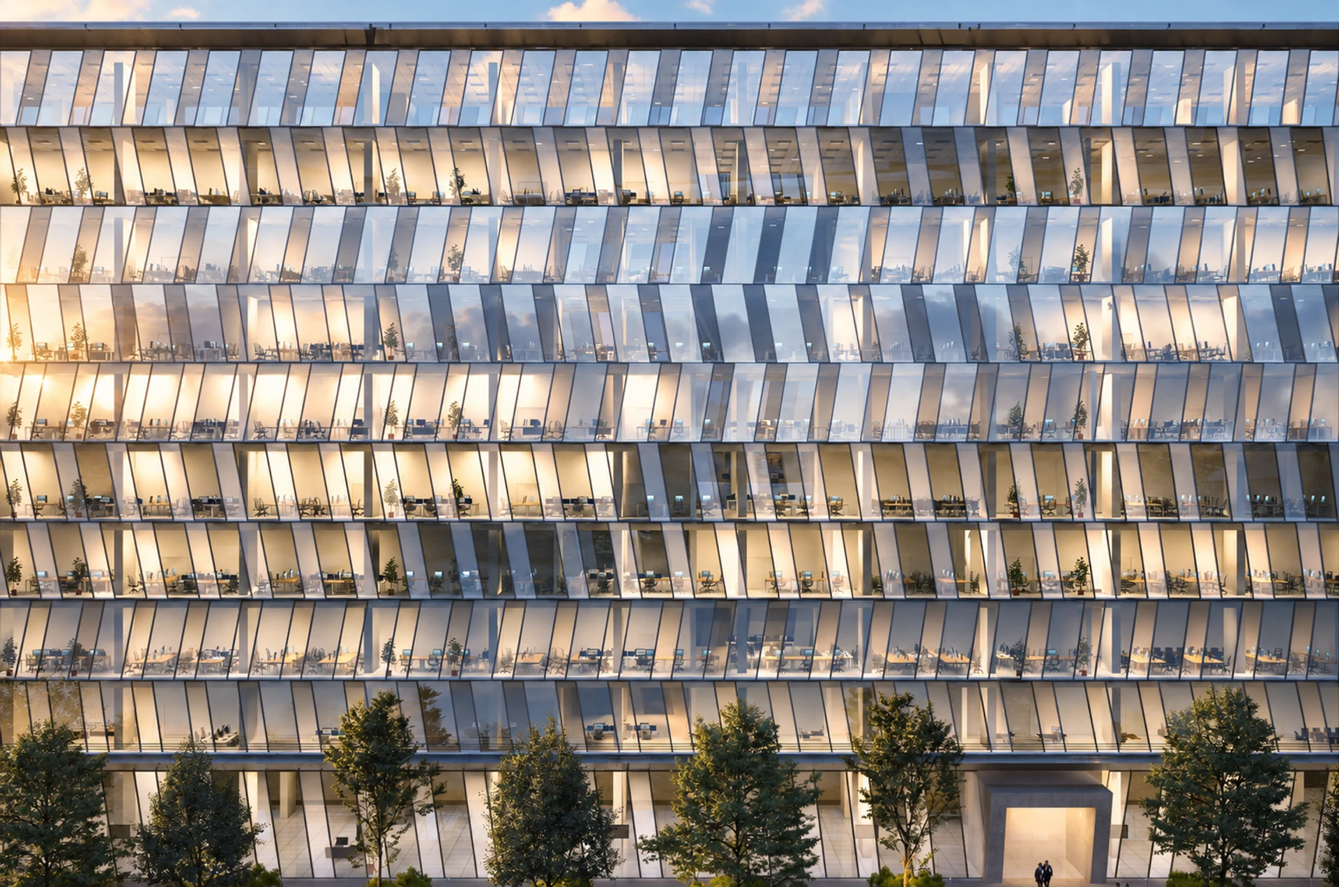 Moscow Office Building — design visualisation 02