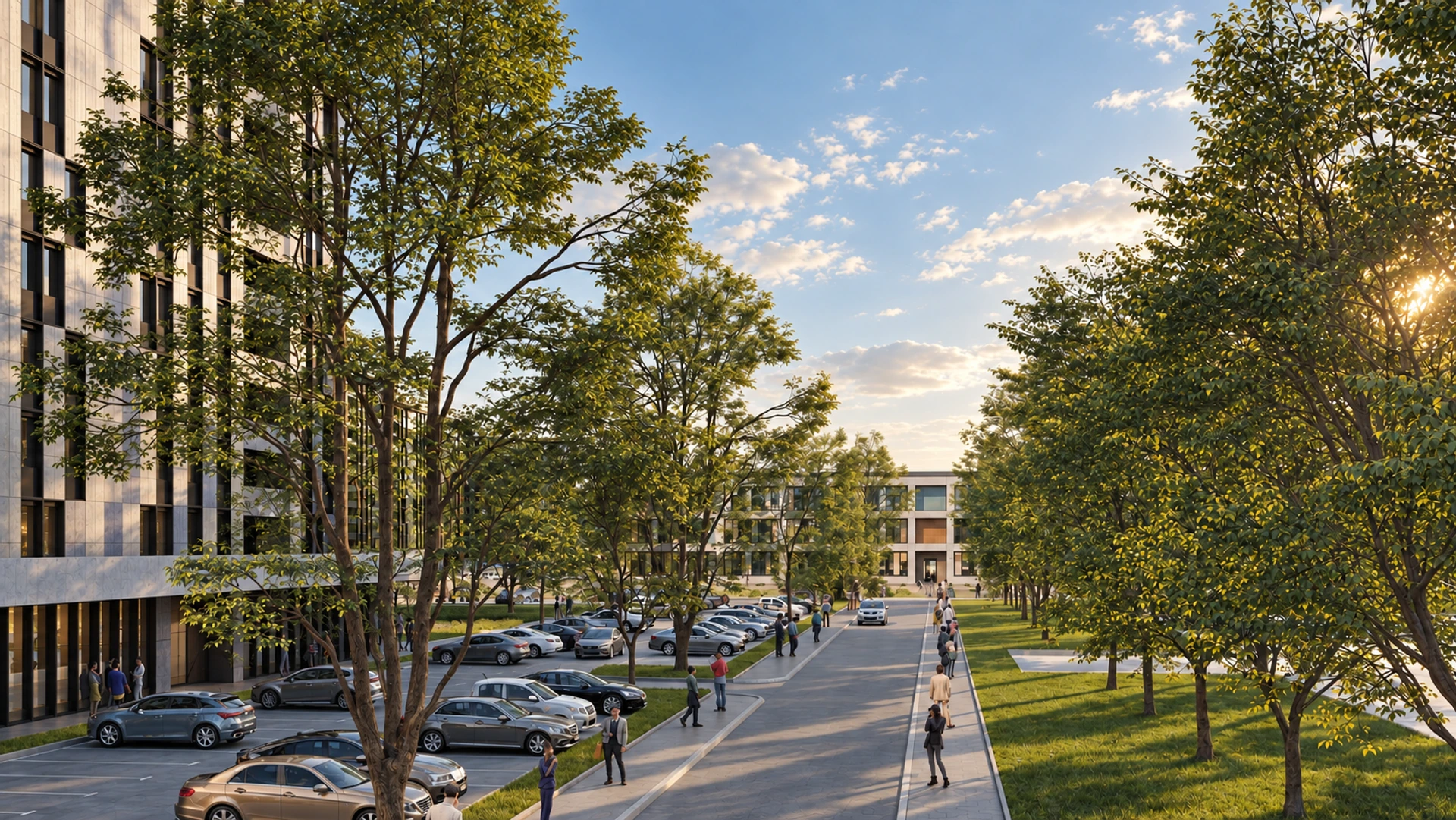Novy Urengoy Residential Quarter — design visualisation 11