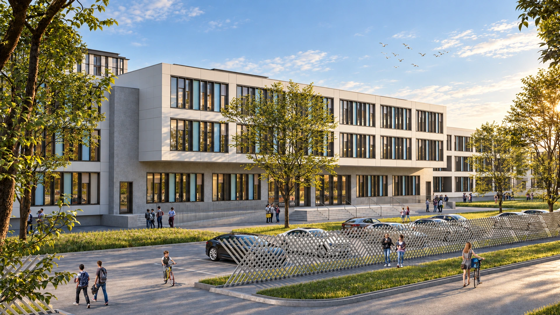 Novy Urengoy Residential Quarter — design visualisation 13