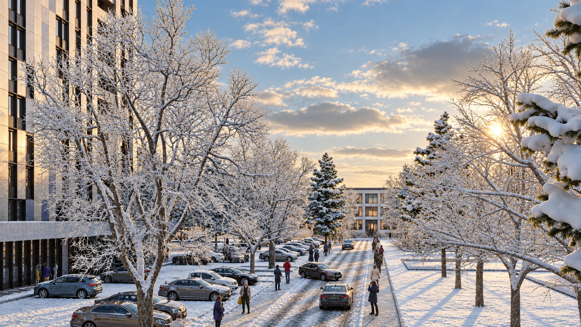 Novy Urengoy Residential Quarter — design visualisation 16