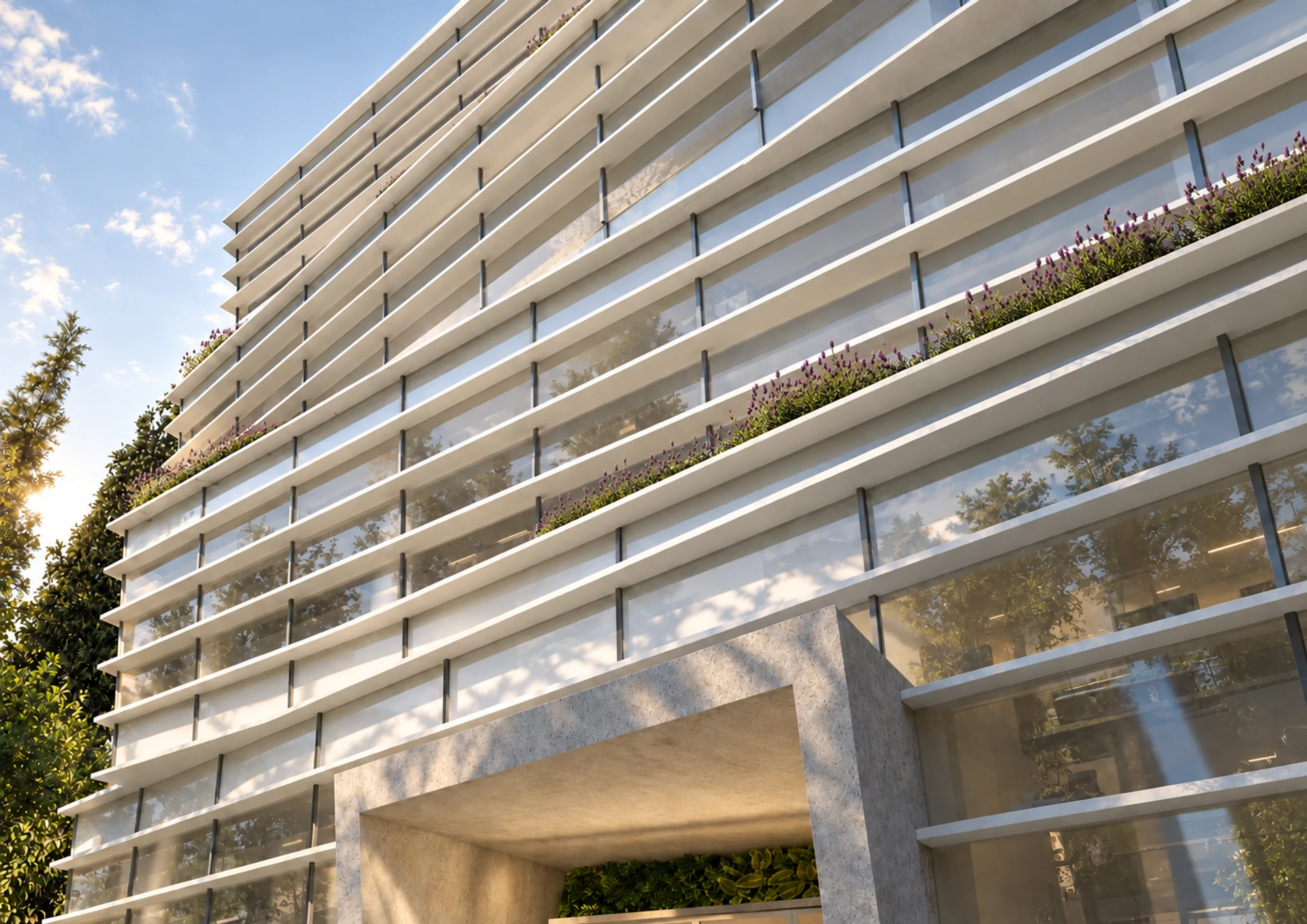 State Audit Institution of Montenegro — Facade detail