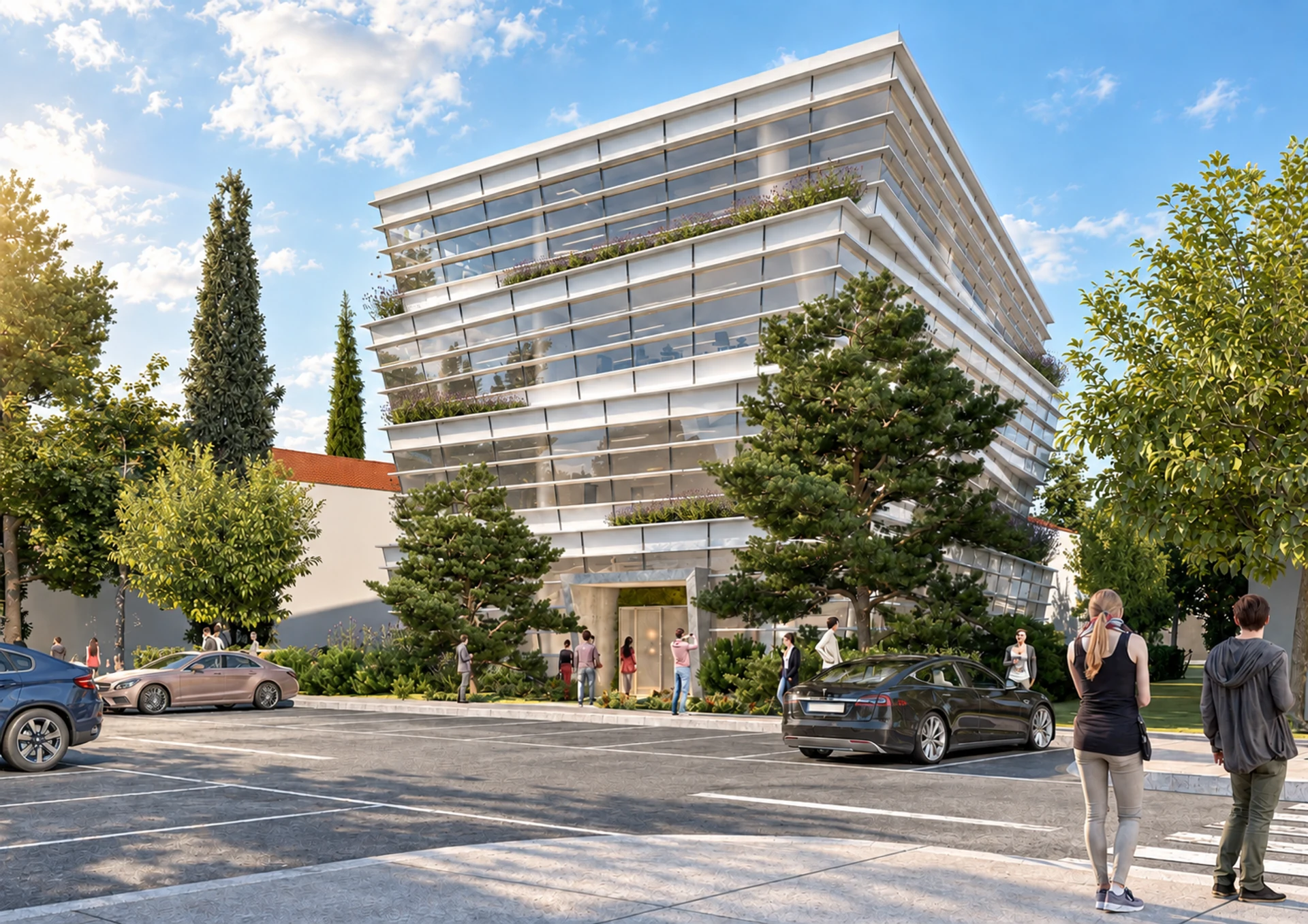 State Audit Institution of Montenegro — Street approach