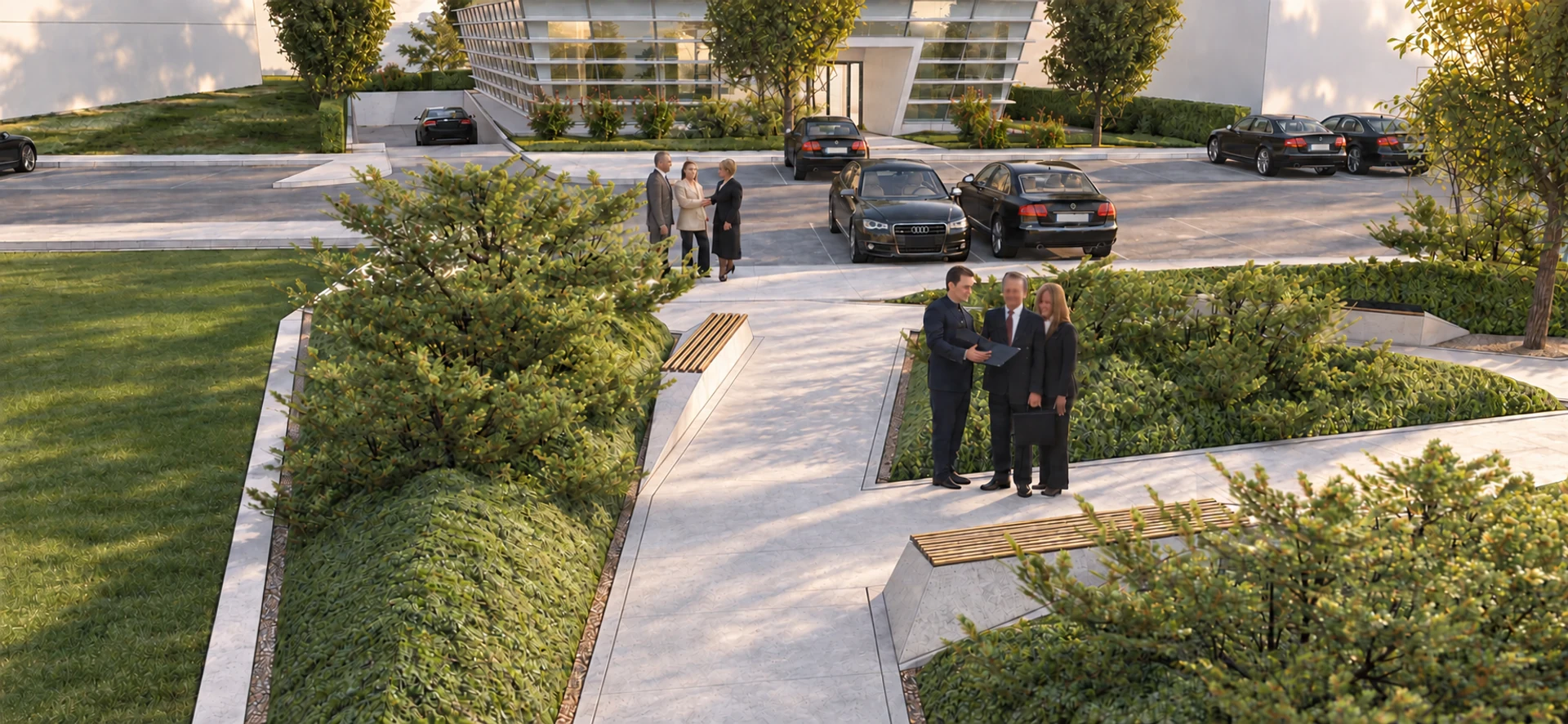 State Audit Institution of Montenegro — Public garden paths
